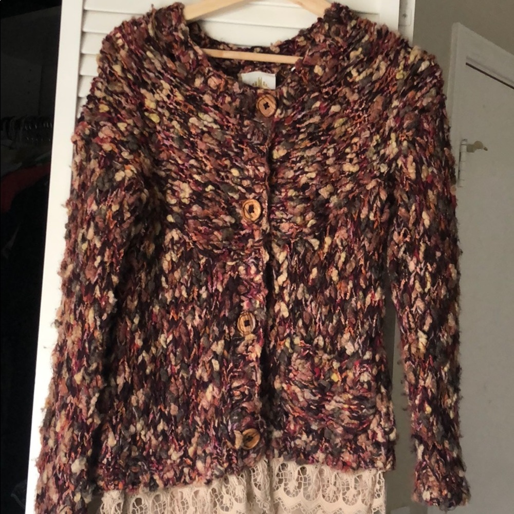 Anthropologie cardigan sweater